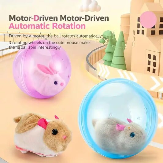 Rechargeable Smart Rolling Ball Cat Toy