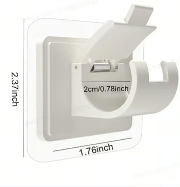 Punch-Free Self Adhesive Curtain Holder