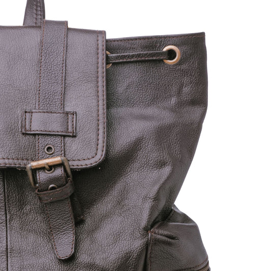 Happy Shopee Leather Heritage Rucksack - Expedition Bag