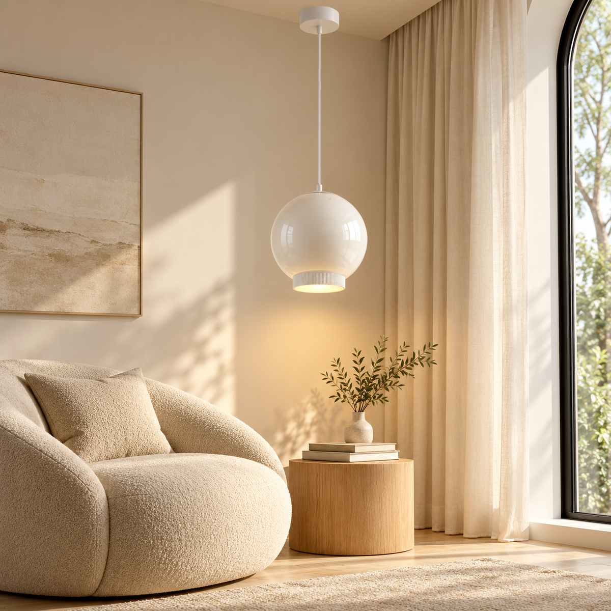 Energy Efficient Pendant Light Adjustable Modern Design