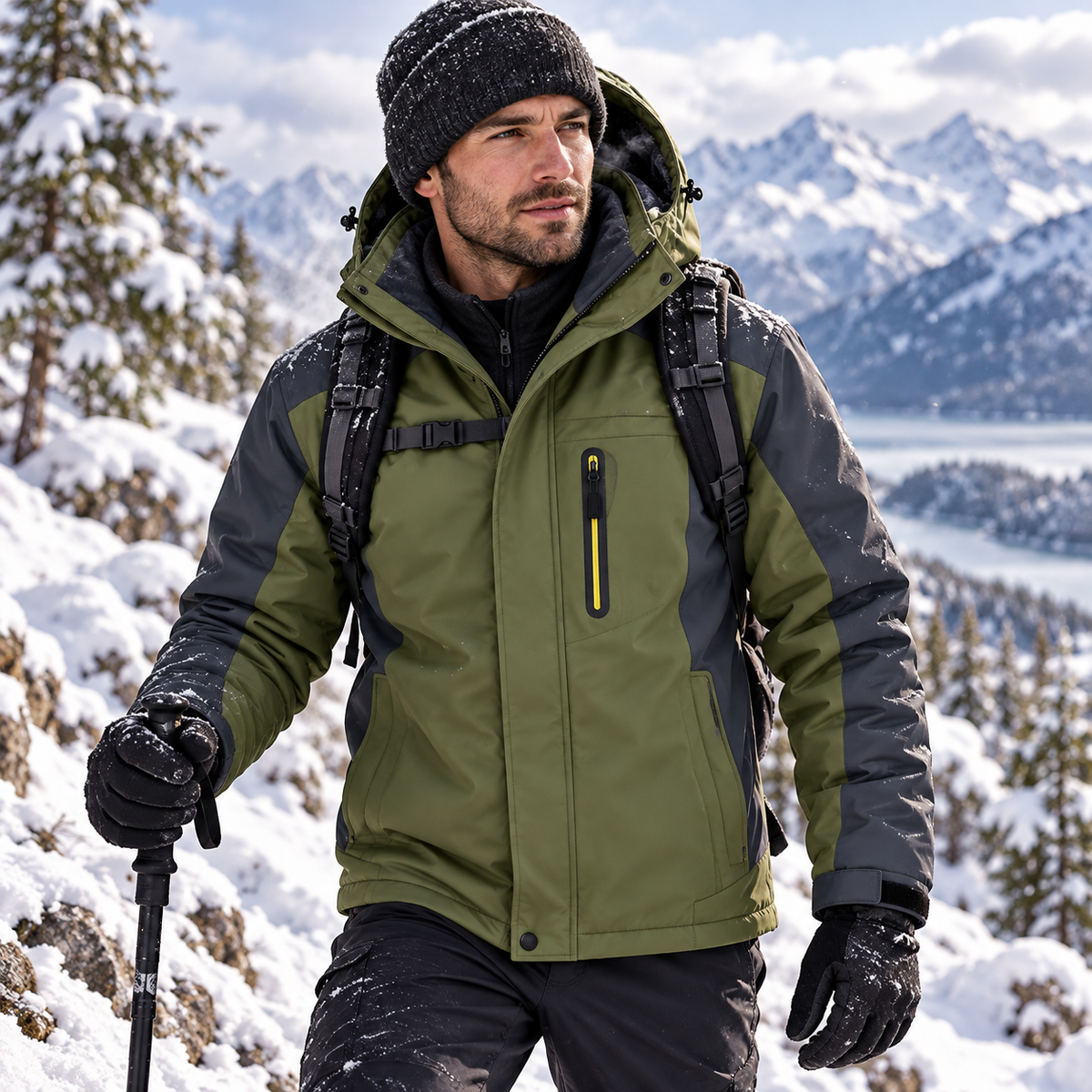 Men's Waterproof Winter Jacket Insulated | Outdoor Gear