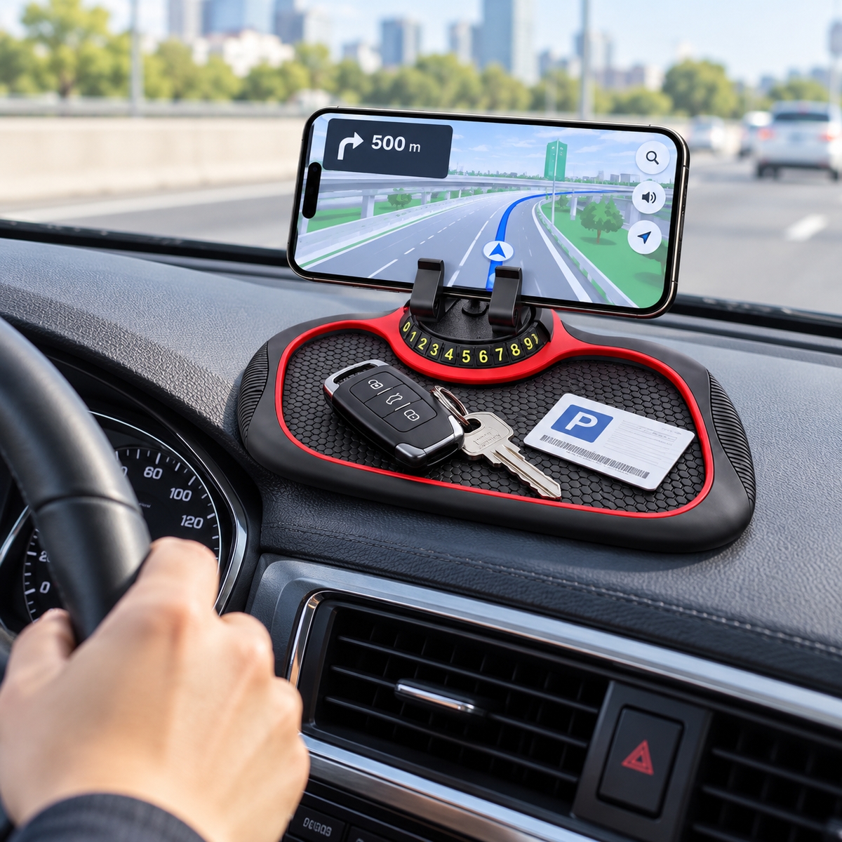Phone Holder Car Universal Dashboard Mounting