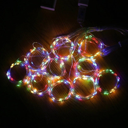 LED Icicle Curtain Lights β 1000 LED Waterproof Outdoor Christmas Fairy Lights with Remote for Homes and Events