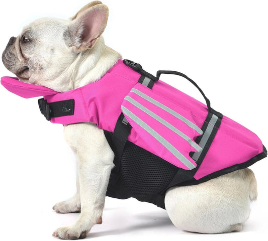 Dog Life Jacket, High Buoyancy Wings Pet Life Vest for Swimming Boating