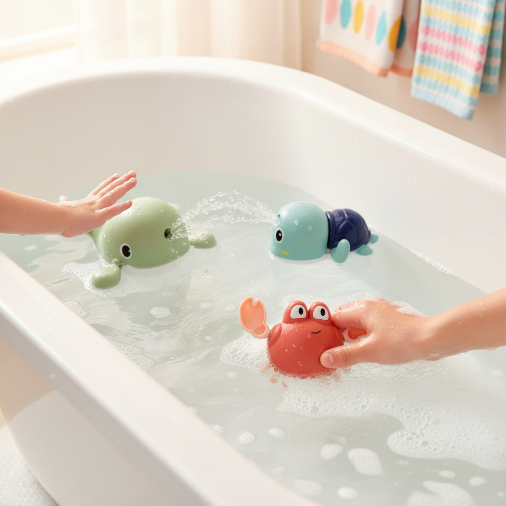 Bath Toys Water Fun Floating Play Swimming Toys