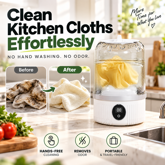Wireless Charging Mini Washing Machine