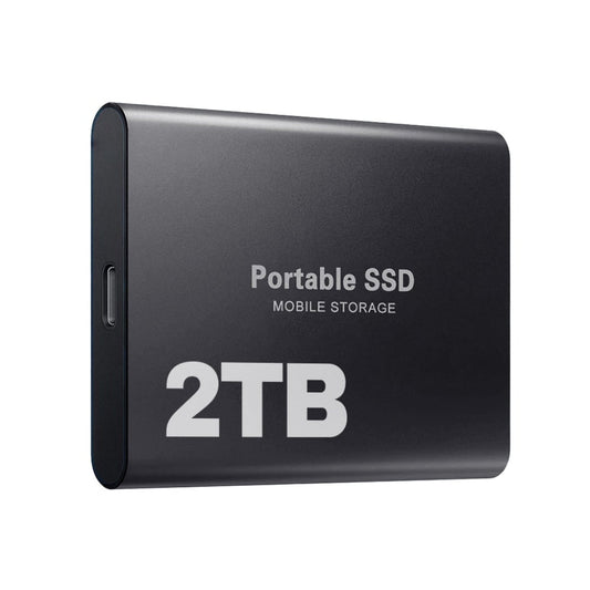 External Hard Drive Portable SSD USB C Mobile Storage 2TB