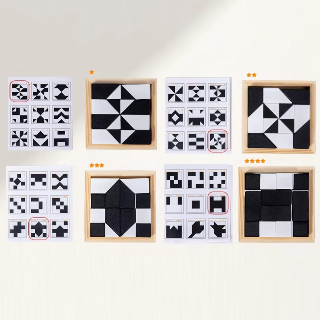 Logic Puzzle Game Brain Training Interactive Strategy Toy