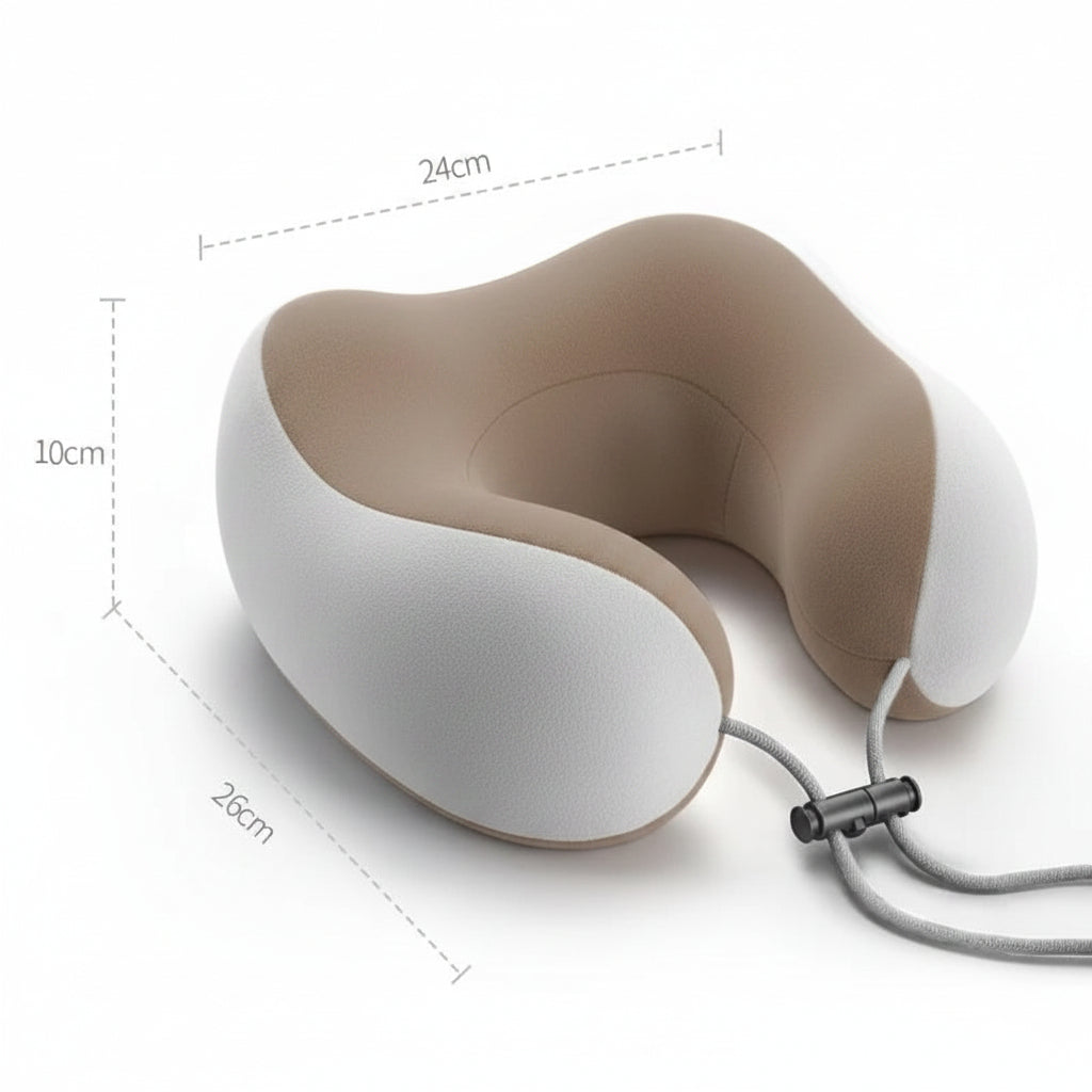 Neck Massage Pillow Rechargeable Heated U-Shaped Traction