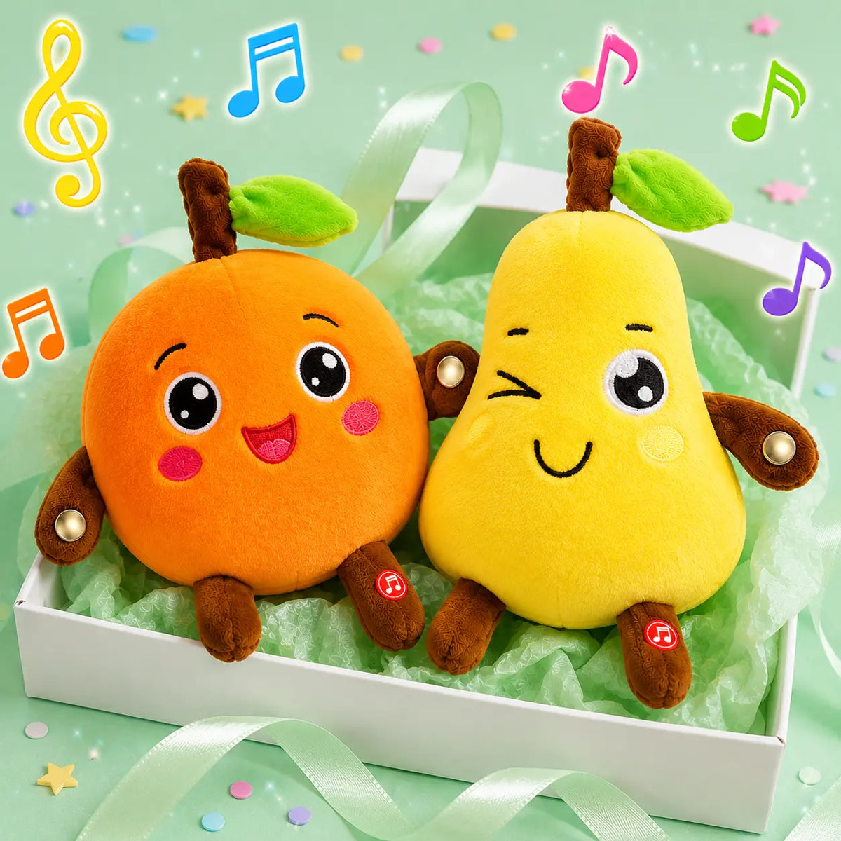 Interactive Plush Toy with Sound and Movement for Parent and Child Play