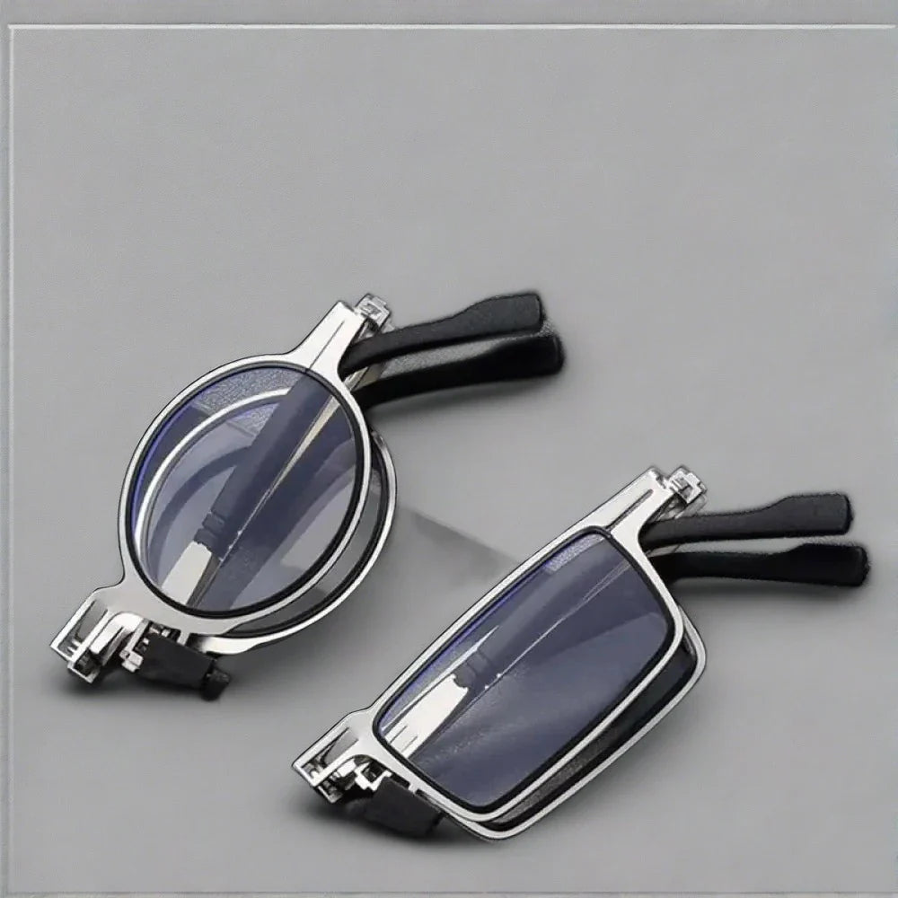 SCREWLESS ULTRA LIGHT TITANIUM FOLDING GLASSES