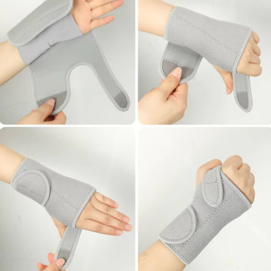 Adjustable Wrist Support Brace with Metal Splint