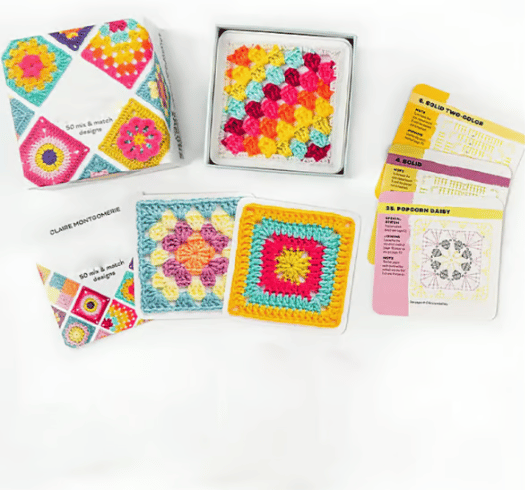 [50 Unique Designs]Crochet Card Set