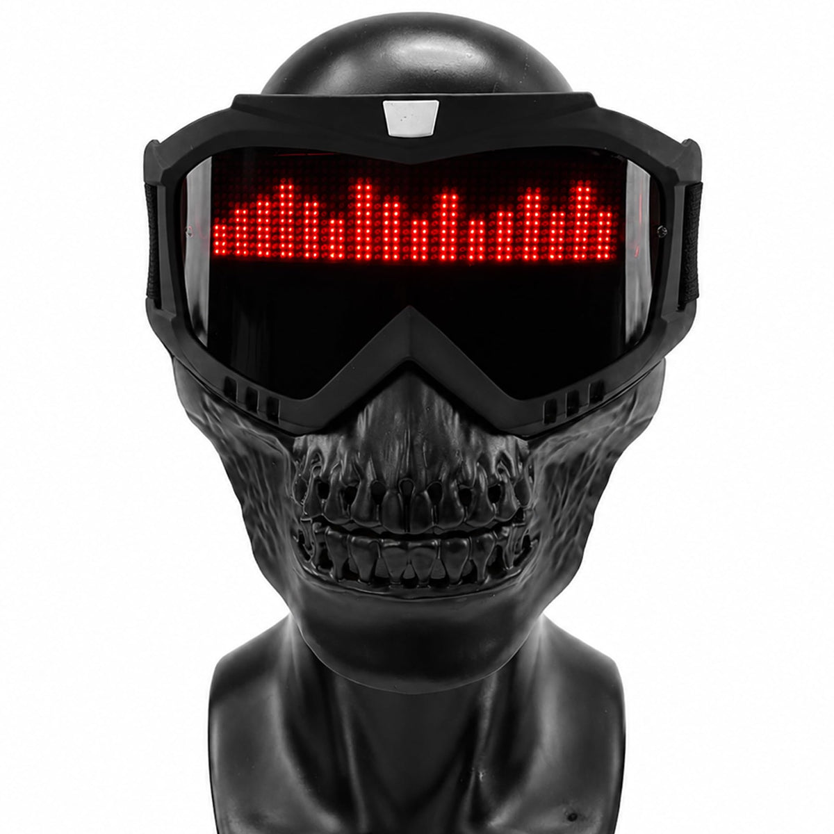LED Costume Mask with App Control and Custom Display Animations