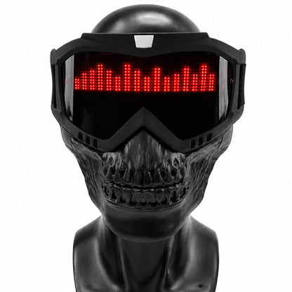LED Costume Mask with App Control and Custom Display Animations