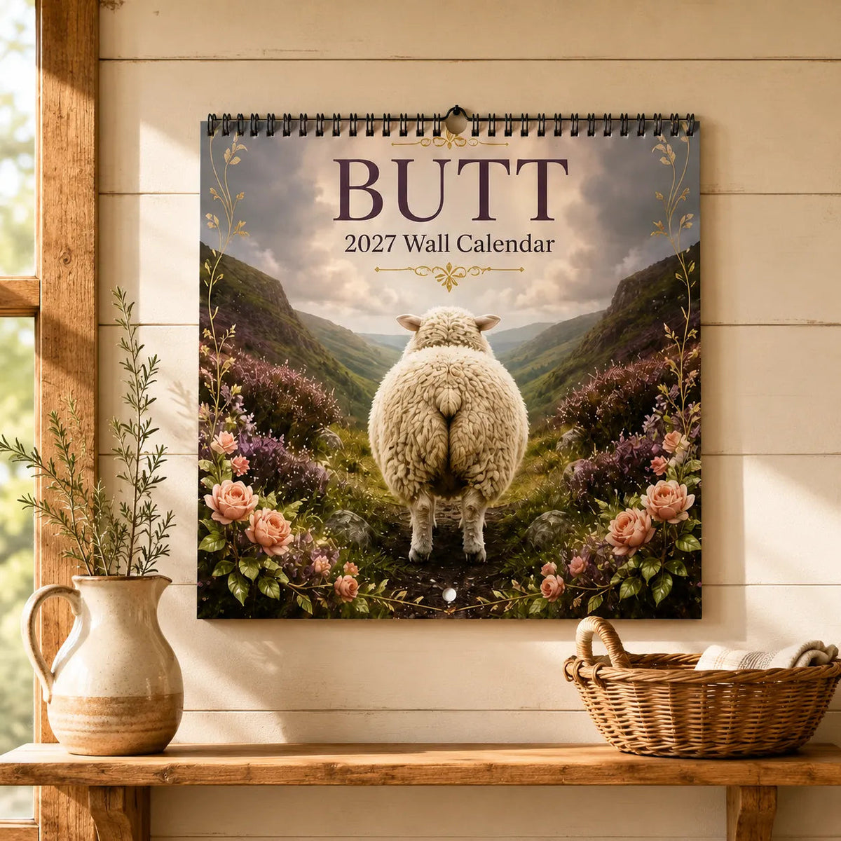 Turn Around, It’s 2027! A Hilariously Cheeky Animal Wall Calendar
