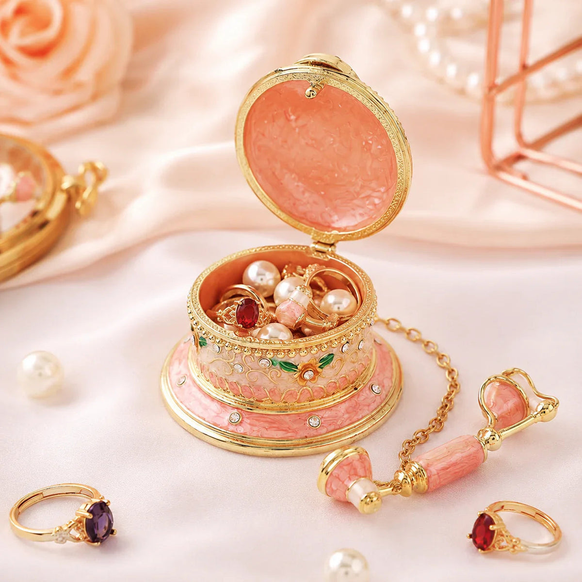 Vintage Telephone Jewelry Box