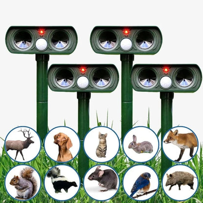 Squirrel Outdoor Solar Ultrasonic Repeller