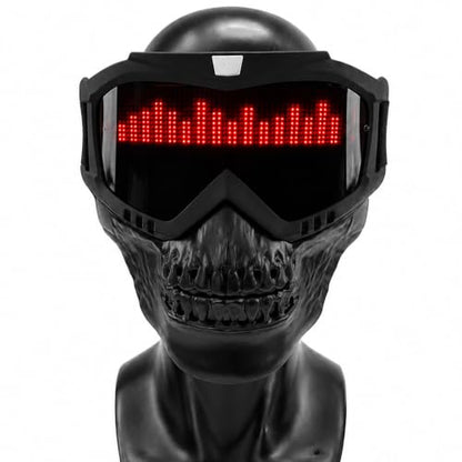 LED Costume Mask with App Control and Custom Display Animations
