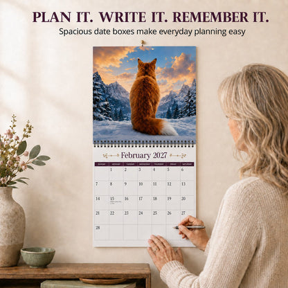 Turn Around, It’s 2027! A Hilariously Cheeky Animal Wall Calendar