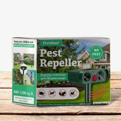 Squirrel Outdoor Solar Ultrasonic Repeller