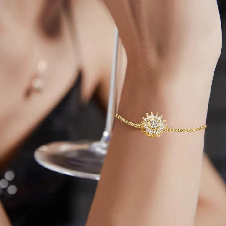 Sunflower Mood Bracelet