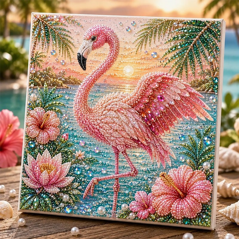 Animal Pearl Art DIY Craft Kit – Create Your Own Sparkling Handmade Masterpiece
