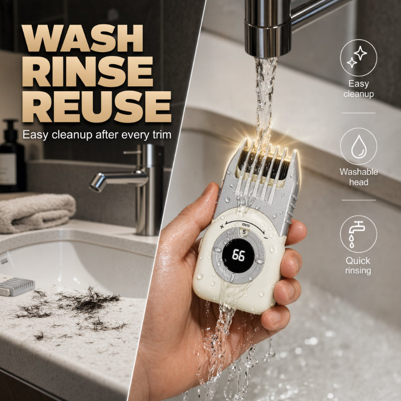 Cordless Self Hair Trimmer
