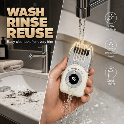 Cordless Self Hair Trimmer