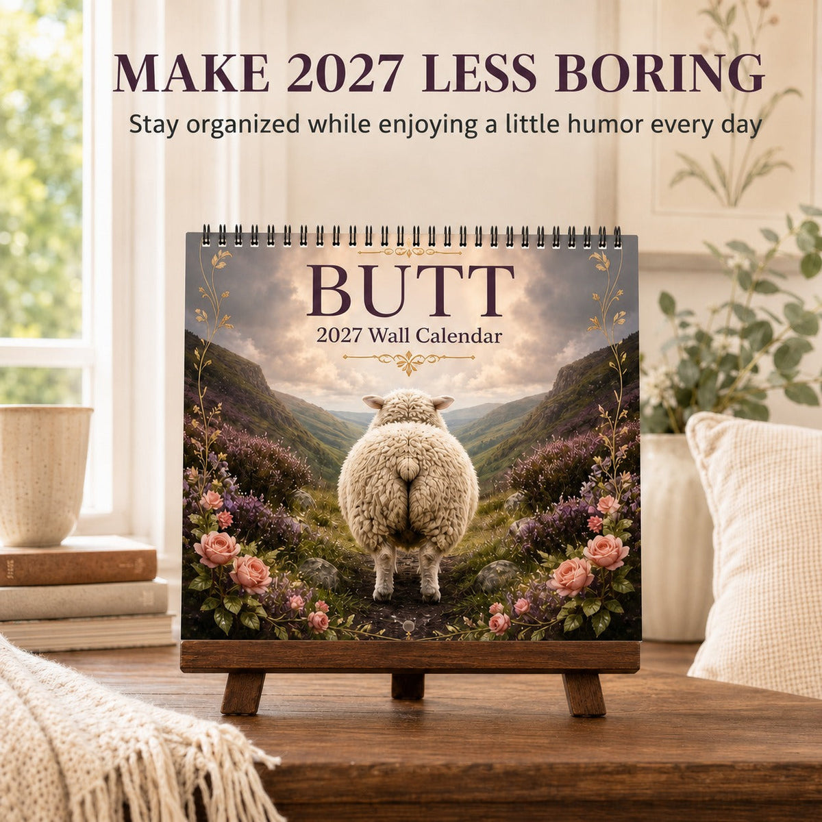 Turn Around, It’s 2027! A Hilariously Cheeky Animal Wall Calendar