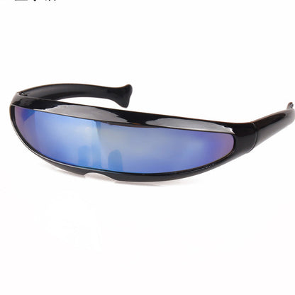 Lightweight Futuristic Shield Sunglasses