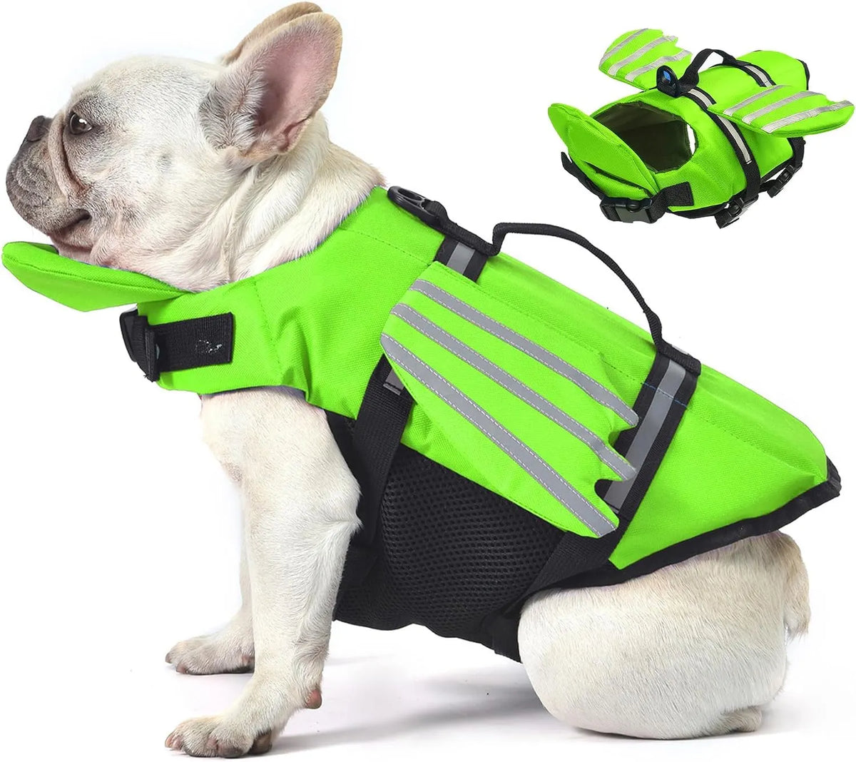Dog Life Jacket, High Buoyancy Wings Pet Life Vest for Swimming Boating
