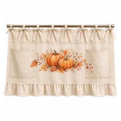 Oven Skirt Curtain with Pockets