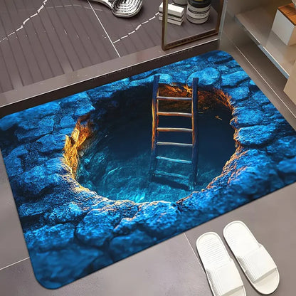 Endless Abyss Illusion Doormat – Mind-Bending 3D Visual Effect