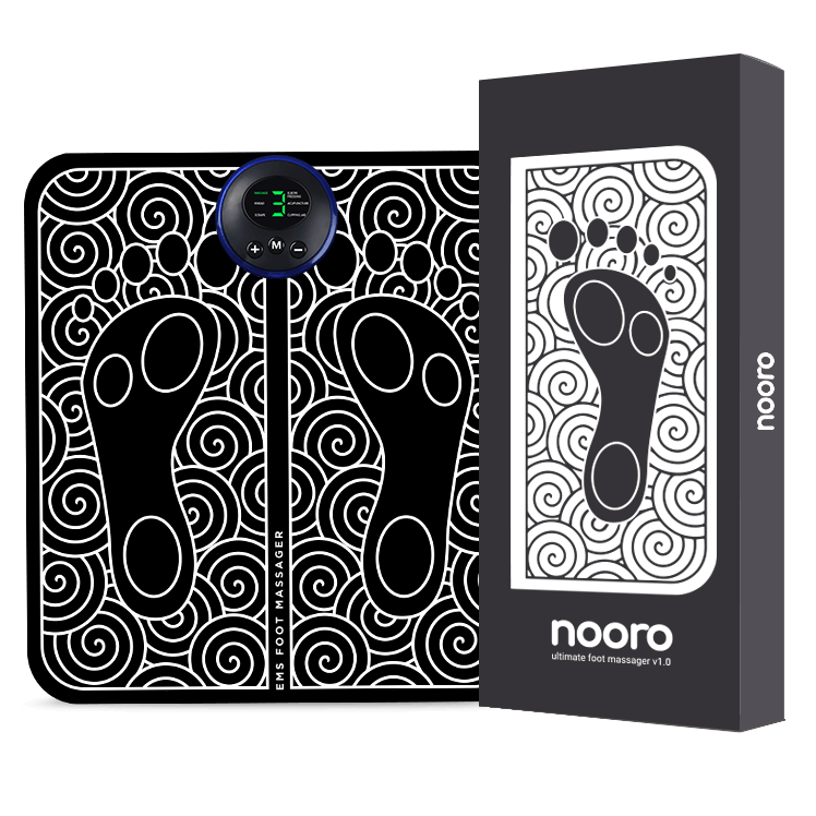 Nooro Foot Massager Mat for Neuropathy- Foot Pain and Neuropathy Relief Massager Pad