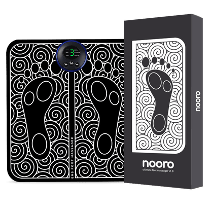 Nooro Foot Massager Mat for Neuropathy- Foot Pain and Neuropathy Relief Massager Pad