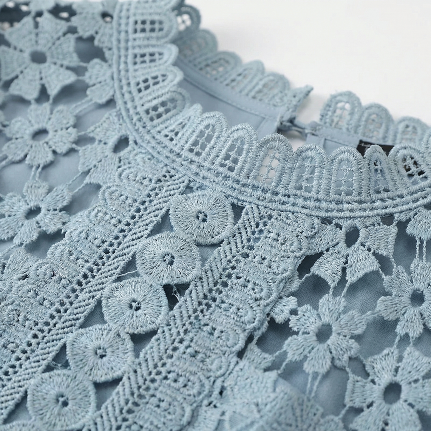 Women's Lace Blouse Puff Sleeves