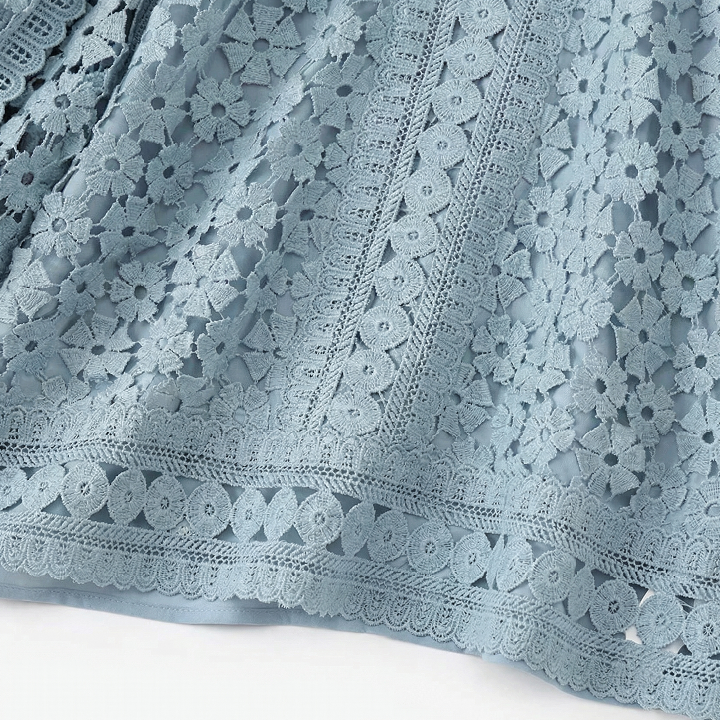 Women's Lace Blouse Puff Sleeves