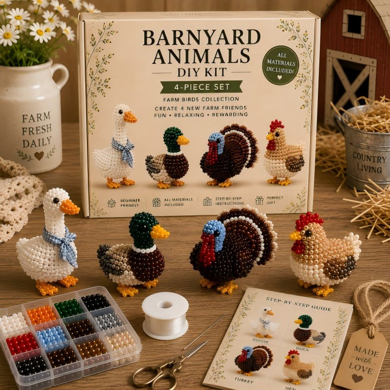 3D Beaded Animal&Fantasy DIY Collection