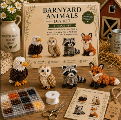 3D Beaded Animal&Fantasy DIY Collection