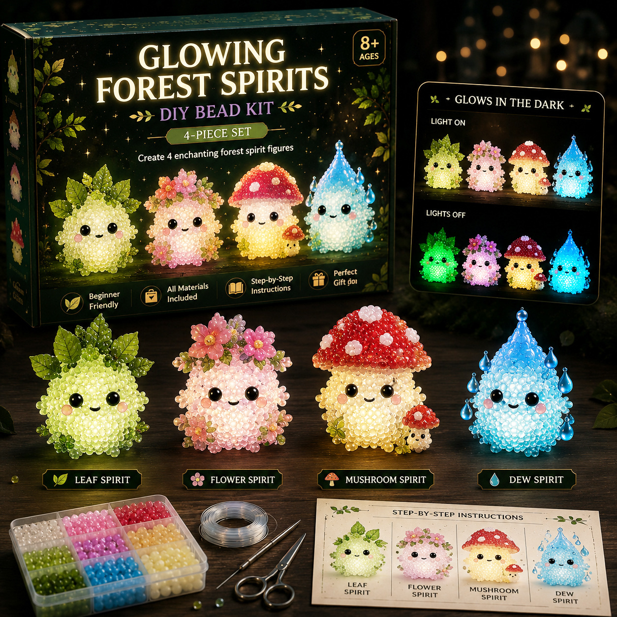 3D Beaded Animal&Fantasy DIY Collection