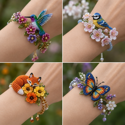 DIY Beaded Nature Bracelet Kit