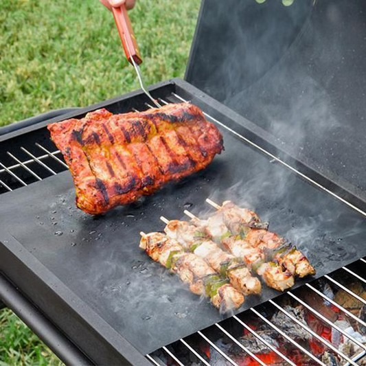 Nonstick Grill Mat with Heat Resistance and Dishwasher Safe Design