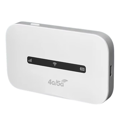 Portable Hotspot Device with 8-Hour Battery and Multi-Band Support for Travel