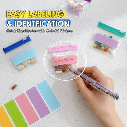Self-sealing Zipper Medicine Bags