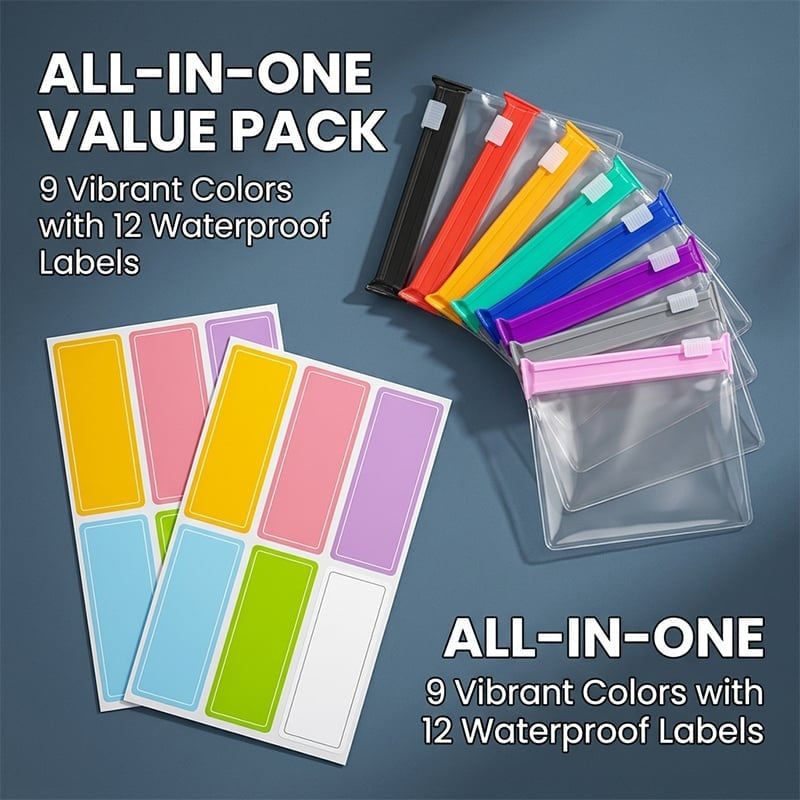 Self-sealing Zipper Medicine Bags