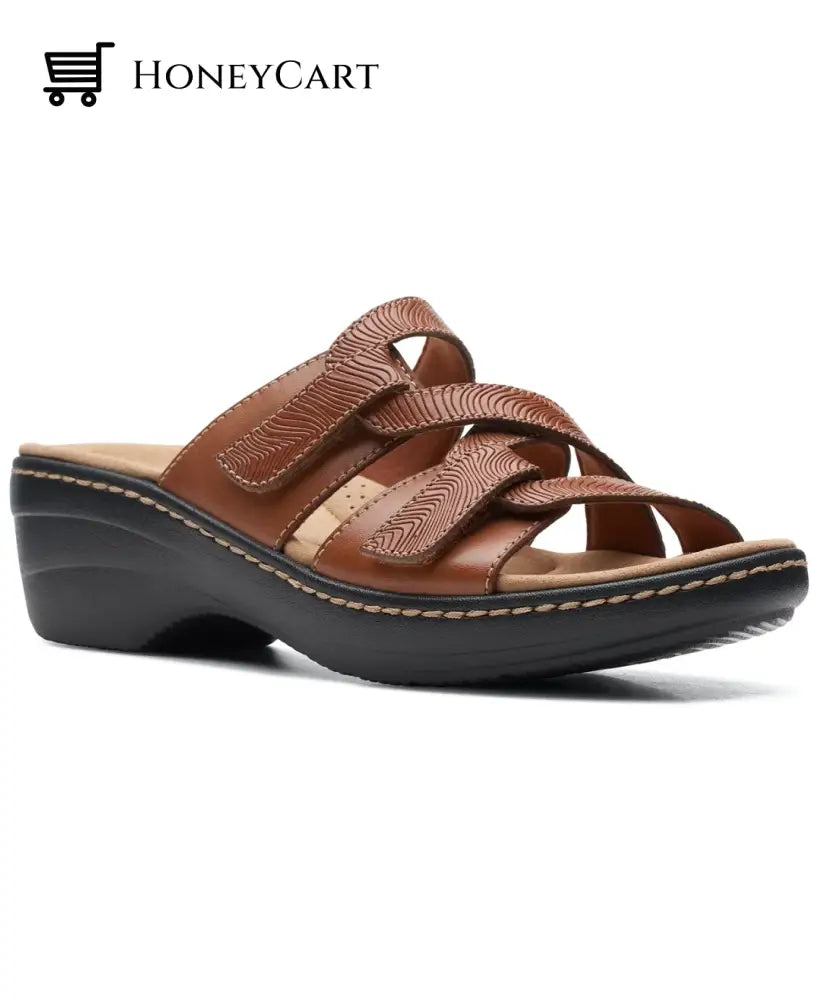 2023 Soft Bottom Massage Orthopedic Wedge Slide Sandals
