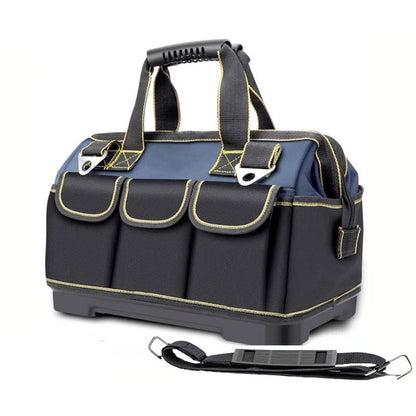 Heavy Duty Tool Bag with Wide Mouth & Waterproof Base