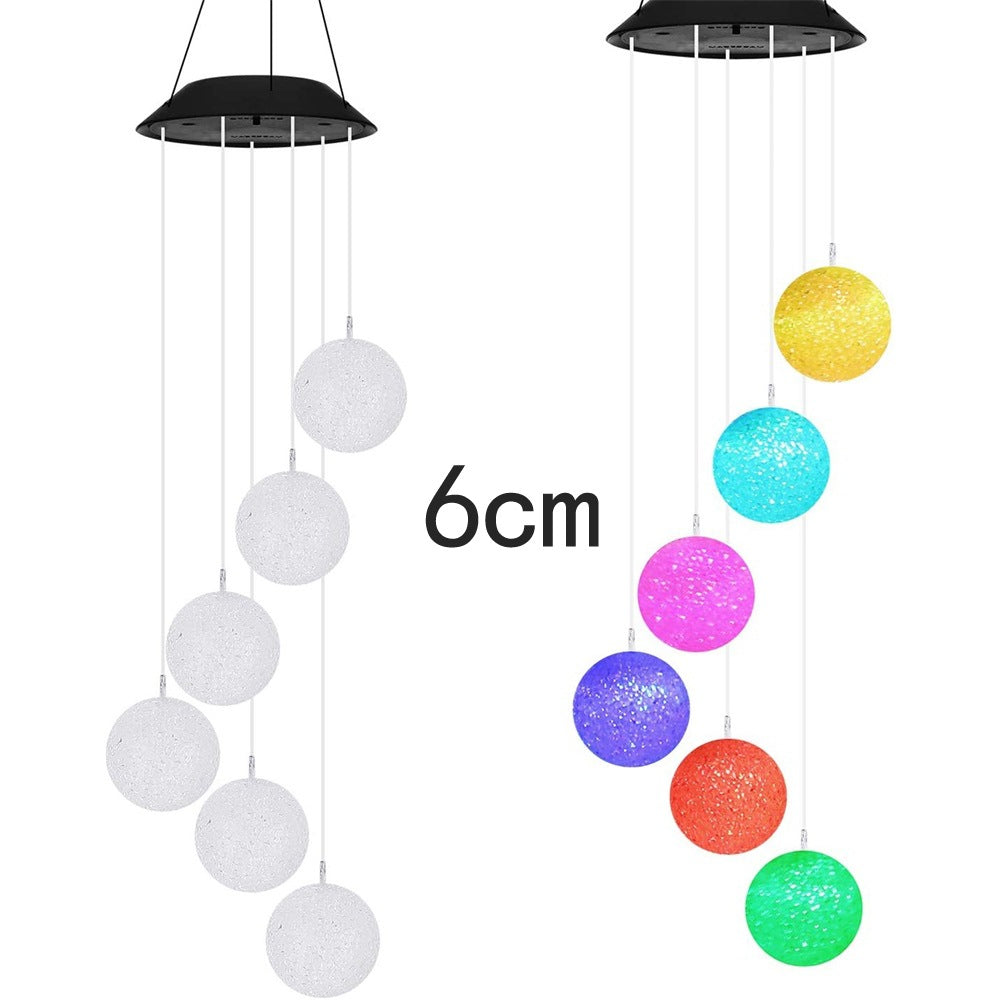Solar Hanging Wind Chime Light | Patio & Porch Decoration