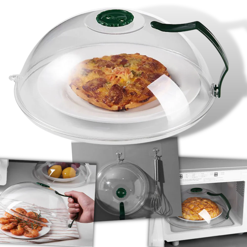 Easy Clean Microwave Splatter Guard
